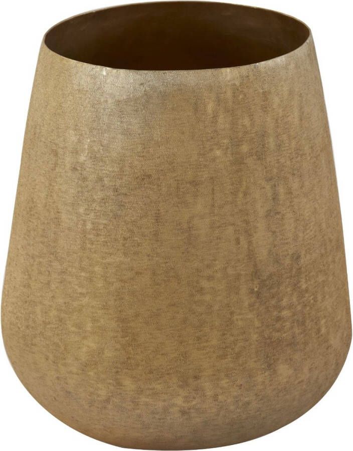 Light & Living Bloempot Genoli Goud Ø30cm Modern