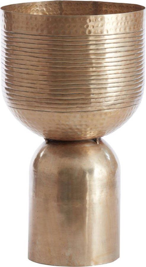 Light & Living Bloempot Lisboa Goud Ø28cm Modern