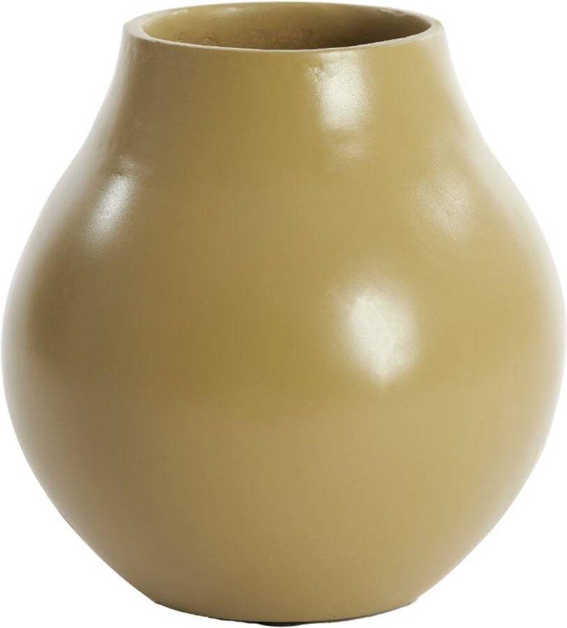 Light & Living Bloempot Norell Groen 21.5x21.5x23cm Modern
