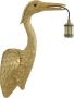 Light & Living Crane Wandlamp 1 lichts 29 5x16x48cm goud Landelijk - 2 jaar garantie - Thumbnail 1