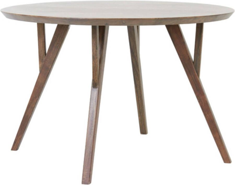 Light & Living Ronde Eettafel Quenza Acaciahout 120cm Bruin