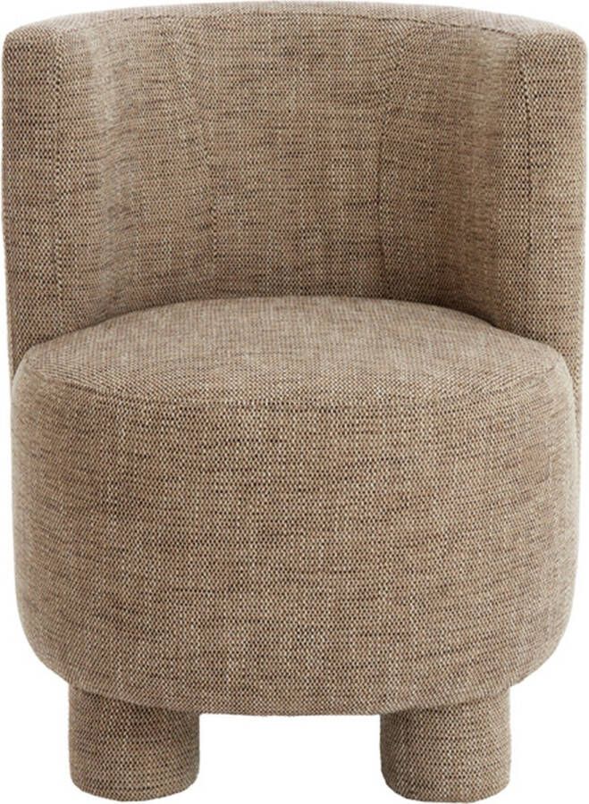 Light & Living Light&living Stoel 65x65x78 cm KAMOVA bruin-crème
