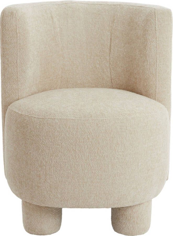 Light & Living Light&living Stoel 65x65x78 cm KAMOVA crème