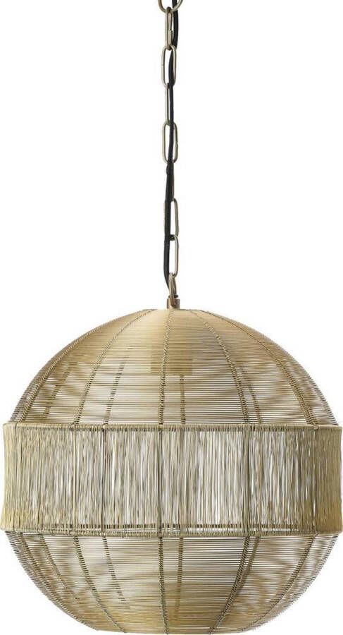 Light & Living Hanglamp 'Pilka' 35cm kleur Lichtgoud