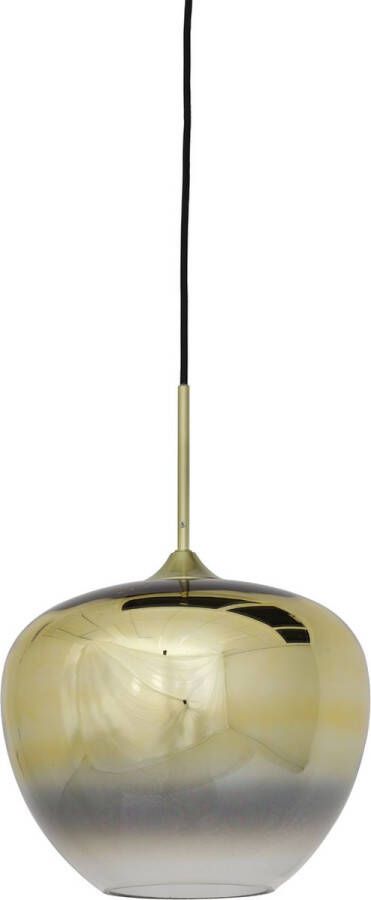 Light & Living Hanglamp Mayson Glas Goud Ø30cm Modern Hanglampen Eetkamer Slaapkamer Woonkamer
