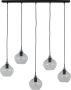Light & Living Hanglamp Rakel Zwart 104x20x120cm 5L Modern Hanglampen Eetkamer Slaapkamer Woonkamer - Thumbnail 1