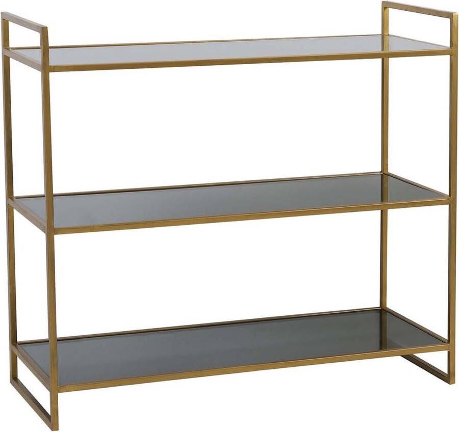 Light & Living Kast 3L 100x40x90 cm MARIKI glas smoke-goud