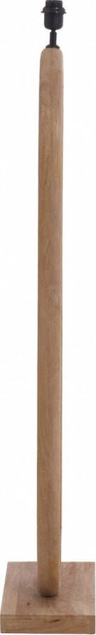 Light & Living Lampenvoet Pecaco Hout Naturel 35x119x20 cm (BxHxD) Vloerlamp E27 Woonexpress