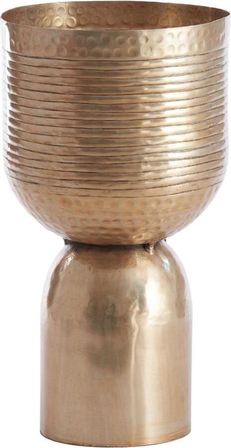 Light & Living Bloempot Lisboa Goud Ø21cm Modern