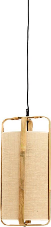 Light & Living Light&living Hanglamp Ø27x56 cm SENDAI zand+bamboe naturel