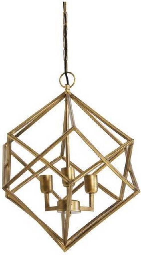 Light & Living Hanglamp 'Drizella' 3-Lamps goud