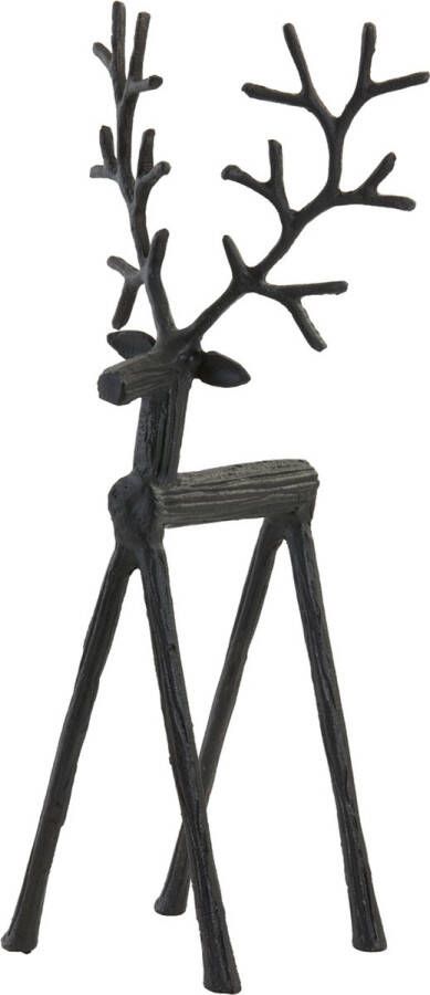 Light & Living Light&living Ornament 20x17x45 cm DEER mat zwart