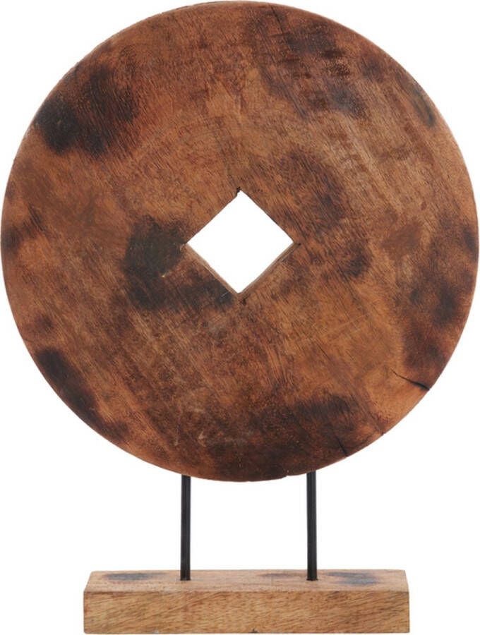 Light & Living Light&living Ornament op voet 30x10x51 cm BULONGO hout bruin