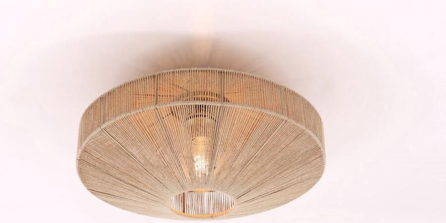 Light & Living plafondlamp Lyra Bruin Ø43cm Binnen Modern
