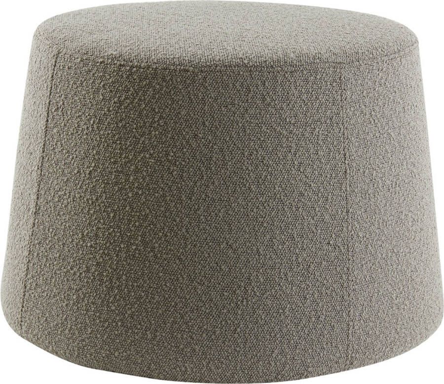 Light & Living Poef Lauryn Bruin Textiel Bruin 38x59x59cm (hxbxd) Woonexpress