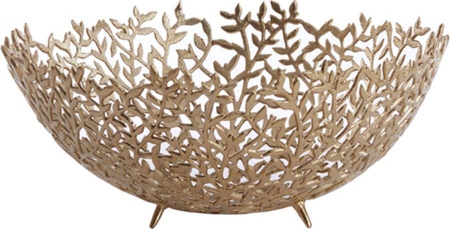 Light & Living Light&living Schaal Ø46x20 cm FAMARA antiek goud