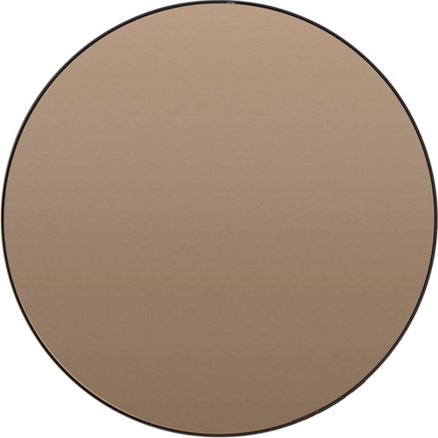 Light & Living Light&living Spiegel Ø116 cm ESPEJO bruin glas