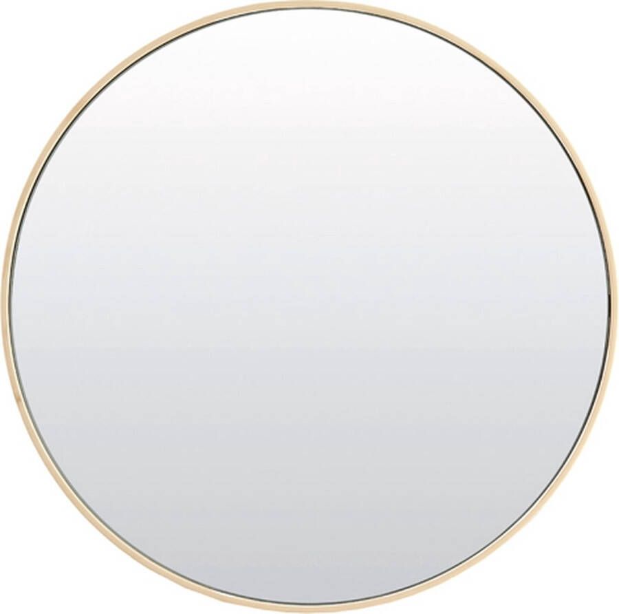 Light & Living Light&living Spiegel Ø70x1 5 cm ESPEJO glas helder+crème