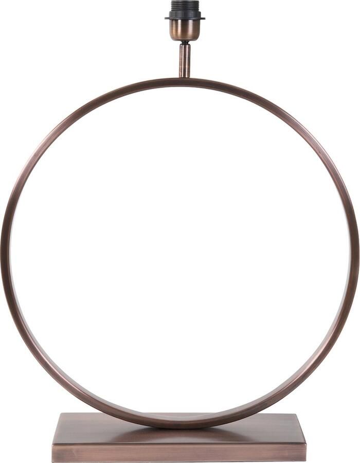 Light & Living Tafellamp Liva 57cm Antiek Koper (excl. kap)