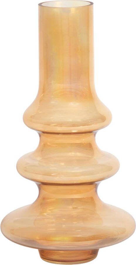 Light & Living Light&living Vaas Ø21 5x40 5 cm NIANA glas olie beige