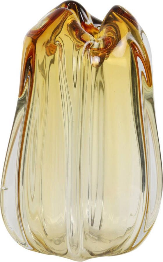 Light & Living Light&living Vaas Ø21x30 cm MURELA glas amber