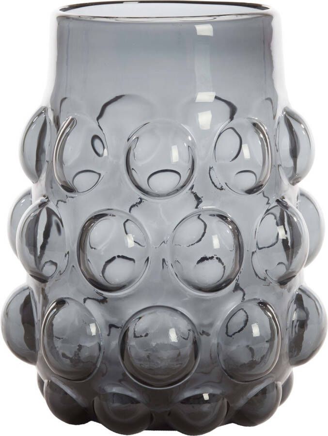 Light & Living Light&living Vaas Ø24x30 cm HAROA glas smoke grijs