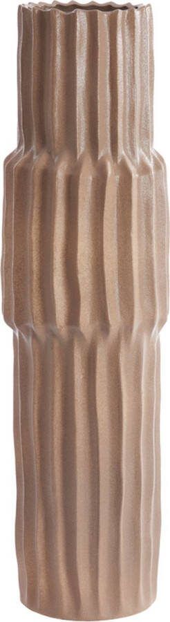 Light & Living Light&living Vaas deco Ø20 5x72 5 cm LONGA keramiek grijs bruin