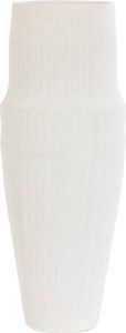 Light & Living Light&living Vaas deco Ø21x54 5 cm PICACHO keramiek mat crème