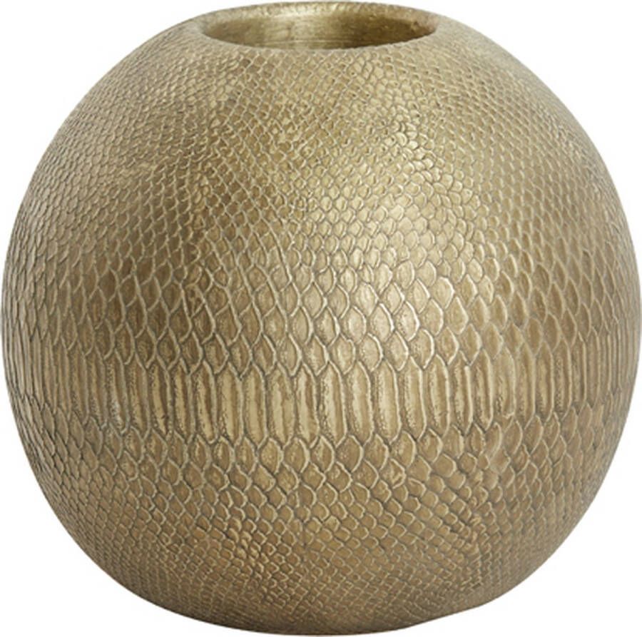Light & Living Vaas Skeld M Polyresin Goud 25 x 23 x 25 cm (BxHxD)