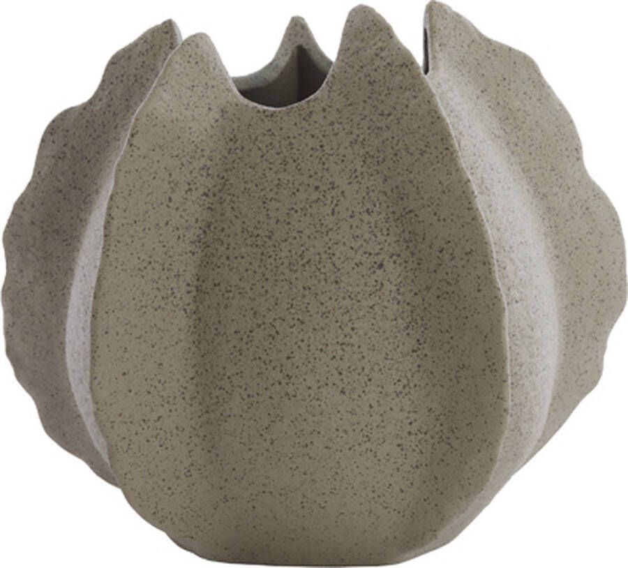 Light & Living Light&living Vaas deco 26 5x26x23 cm KELAPA keramiek grijs groen