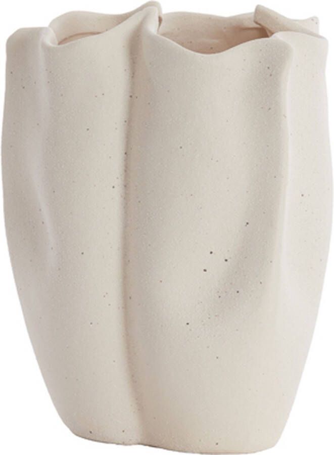Light & Living Light&living Vaas deco 28x27 5x36 5 cm SANGULI keramiek crème