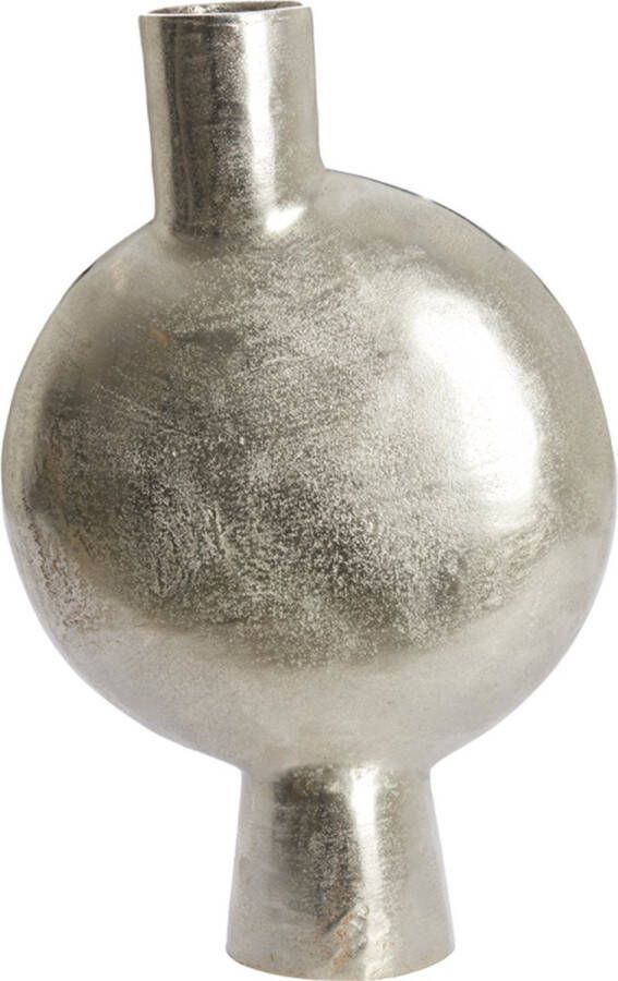 Light & Living Light&living Vaas deco 40x10x58 cm BENOA ruw nikkel