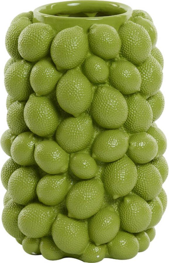 Light & Living Vaas Lemon Ø23.5x33cm Groen