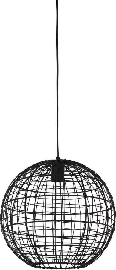 Light & Living Hanglamp 'Mirana' Ø35cm kleur Mat Zwart