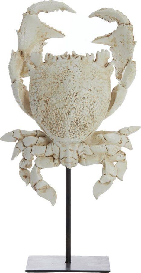 Light & Living Ornament CRAB 23x12.5x42.5cm Wit