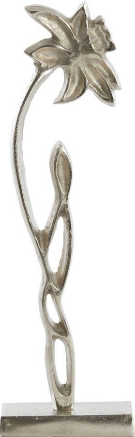Light & Living Ornament DAFFODIL 12x7.5x40cm Zilver