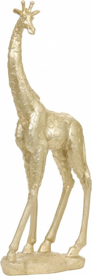 Light & Living Light&living Ornament 21x15x55 cm GIRAFFE licht goud