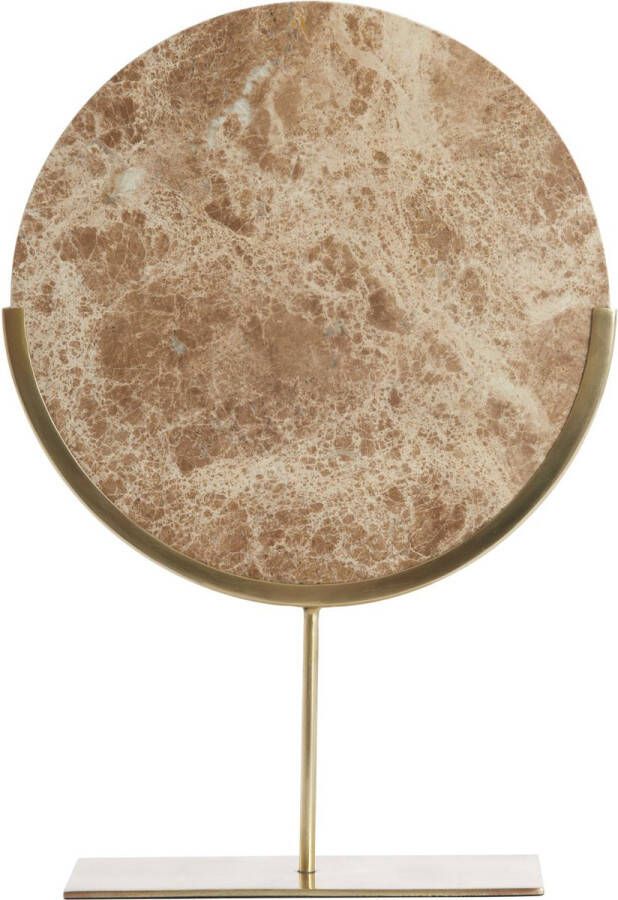 Light & Living Light&living Ornament op voet 35x10x51 5 cm MORENO marmer bruin