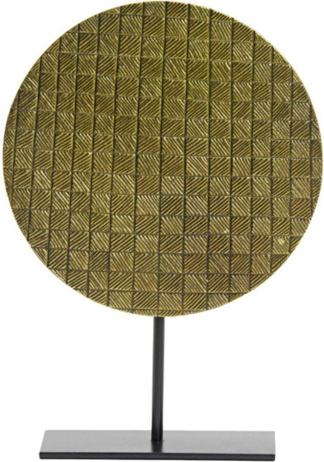 Light & Living Light&living Ornament op voet 36x7 5x51 5 cm PERSEGI antiek brons-z...