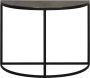 Light & Living Peto Sidetable 100 x 42 x 76 cm Antiek Brons Zwart - Thumbnail 1