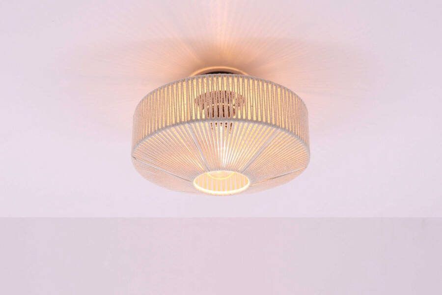 Light &* living Plafondlamp naturel touw Light & Living Biljana 31cm diameter