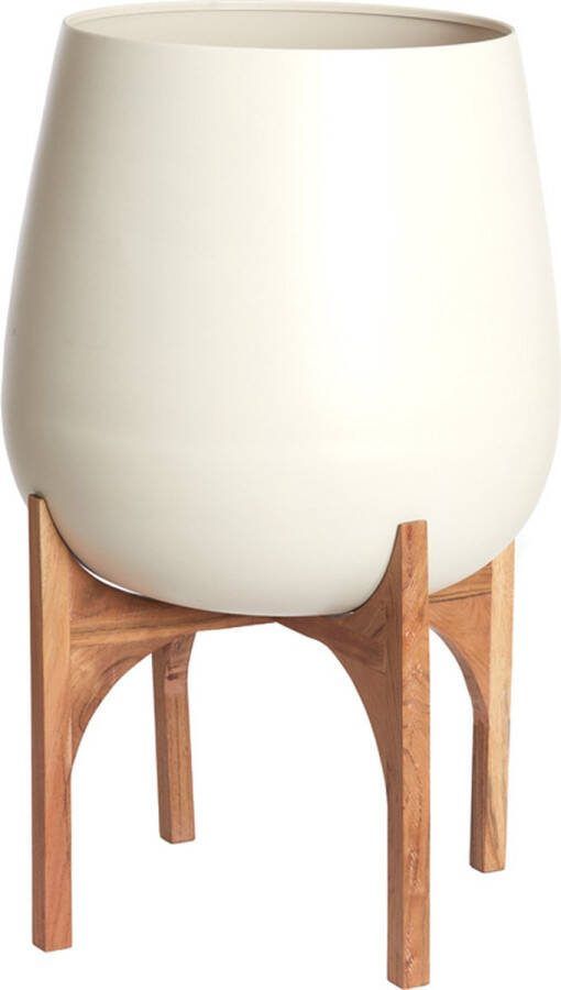 Light & Living Pot KARUNA Ø59x82cm Wit