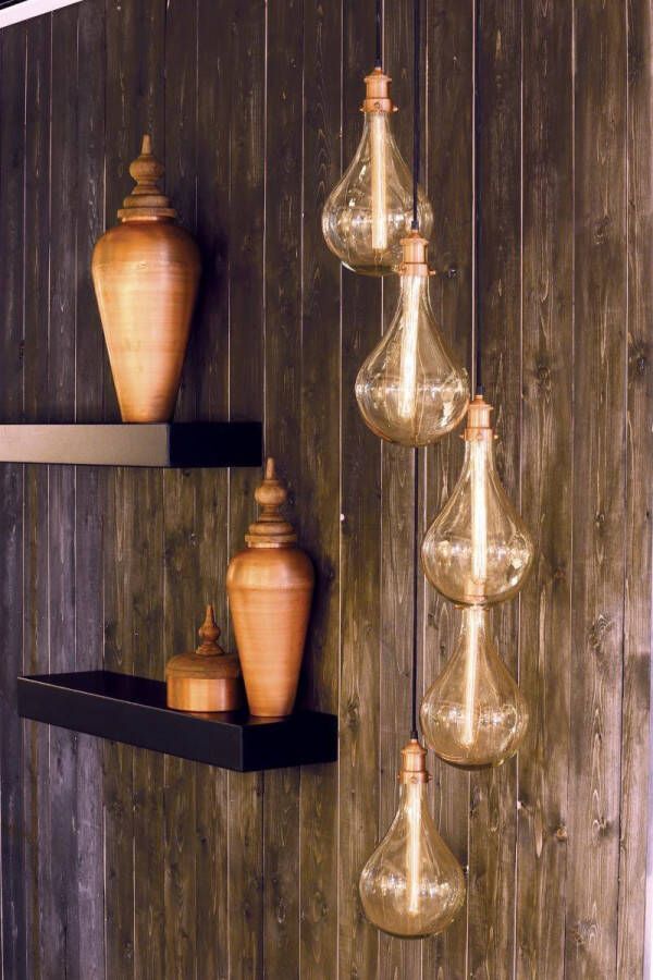 Light & Living Hanglamp Quirina 30x30x190 Brons