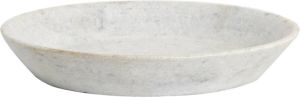 Light & Living Schaal Couzana Polyresin Wit 30 x 1 x 30 cm (BxHxD)