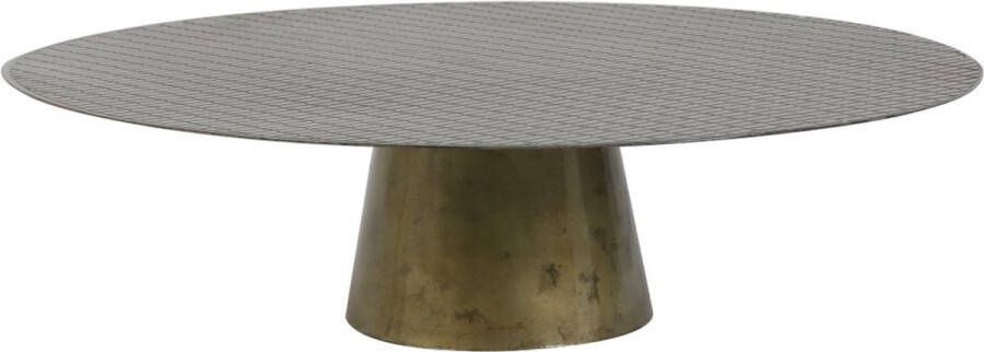 Light & Living Schaal Lestas Metaal Goud 33 x 9 x 33 cm (BxHxD)