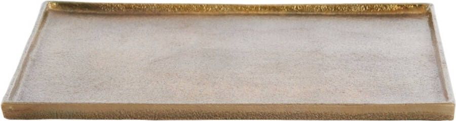Woonexpress Schaal Maes Goud Kunststof Antiek Brons 2x30x30cm (hxbxd) - Foto 6