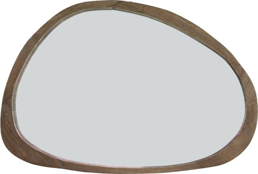 Light & Living Light&living Spiegel 120x5x80 cm SONORA mat donker bruin