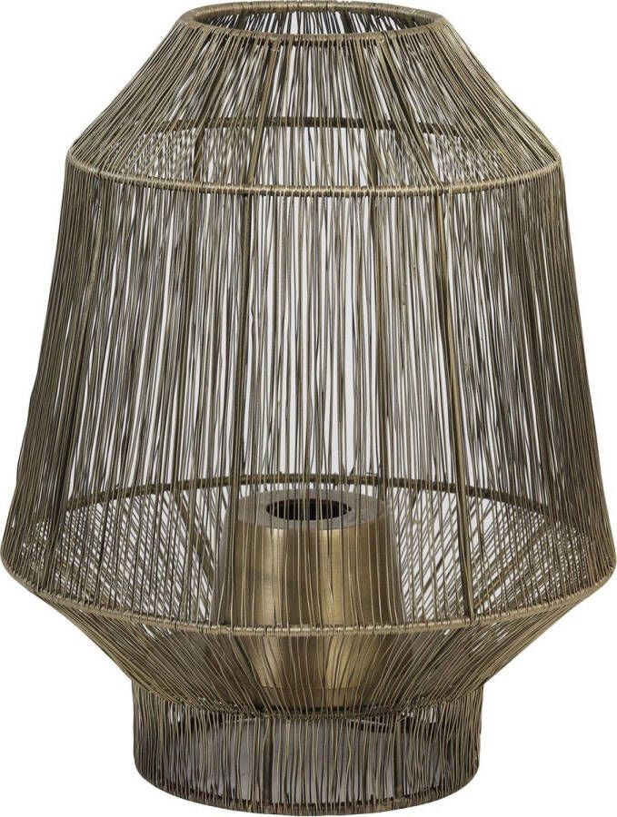 Light & Living Tafellamp 'Vitora' 46cm kleur Antiek Brons