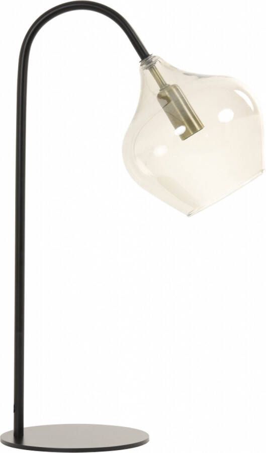 Light & Living Tafellamp Rakel 50cm Mat Zwart