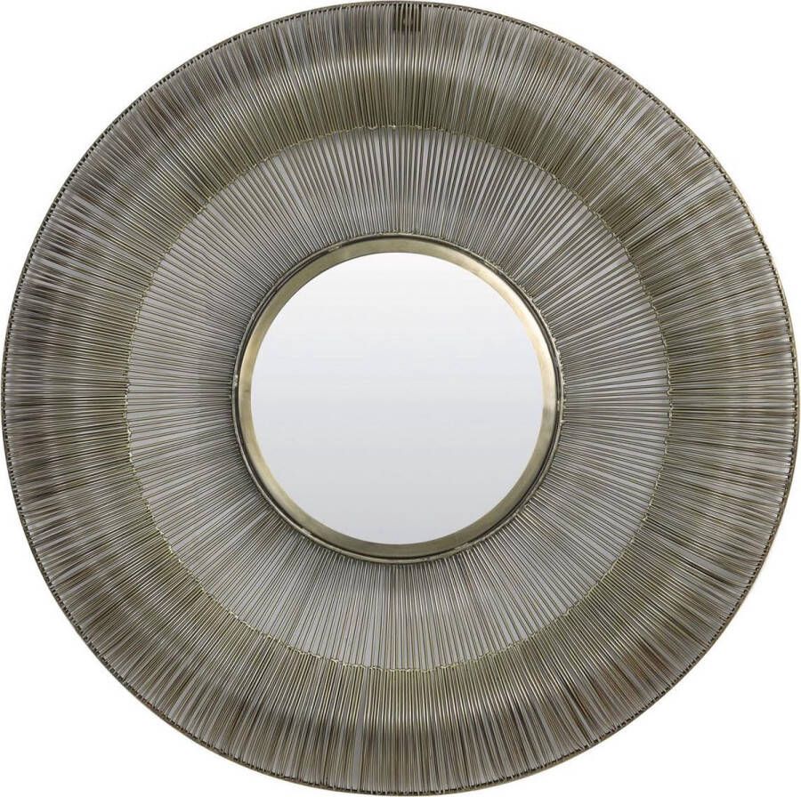 Light & Living Spiegel Towa Ø101 5cm Antiek Brons Rond